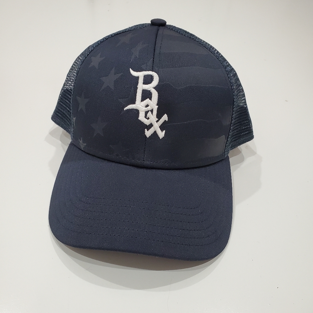 OC Snapback Blue American Flag Baseball Cap with Box letters